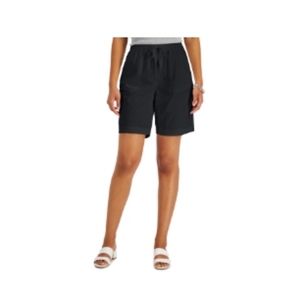 143. NWT Karen Scott Black Woven Shorts